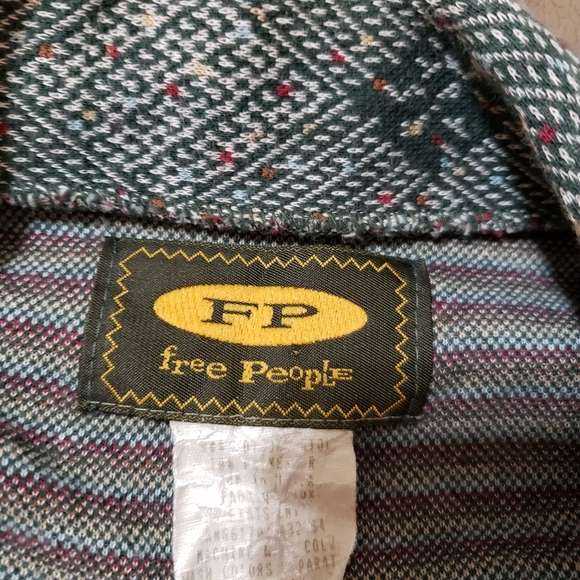 Vintage Free People Button Down Shirt - Picture 5 of 6